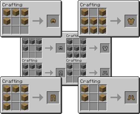 How to make stone armor in minecraft
