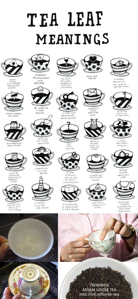 How to make tea for tea leaf reading.  These meanings could be of a fort...