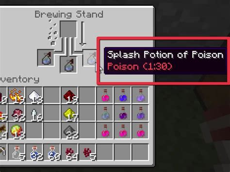 How to make the potions in minecraft
