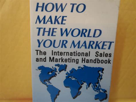 How to make the world your market the international sales and marketing handbook. - Biological diversity lab manual answer key.