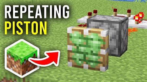 How to make things repeat in minecraft