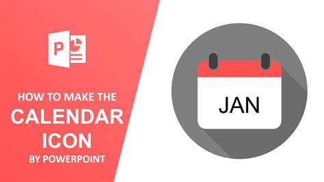 How to make this calendar icon by PowerPoint YouTube