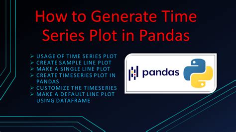 How to make time series stationary python.  Generate an example Pandas ...