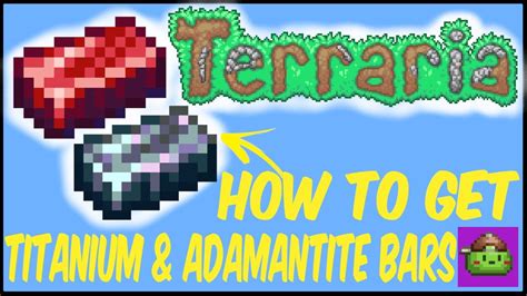 How to make titanium bar terraria. Cobalt Bars are bars crafted from 3 Cobalt Ore. Cobalt is the first tier of the three Hardmode ores that the player is able to obtain. Cobalt is the equivalent of Palladium. When the first Demon Altar is broken, Cobalt or Palladium is chosen randomly and the other one will not spawn naturally in that world. On the Old-gen console version, Windows Phone version, … 