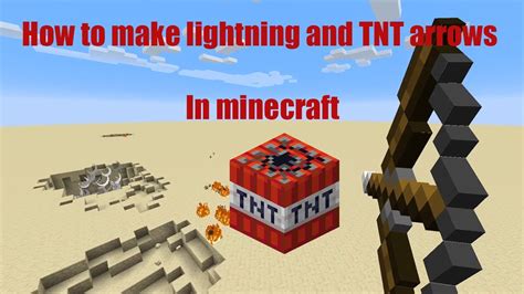 How to make tnt arrows in minecraft
