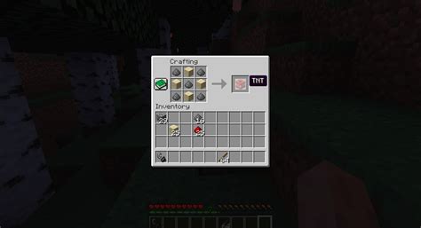 How to make tnt in minecraft