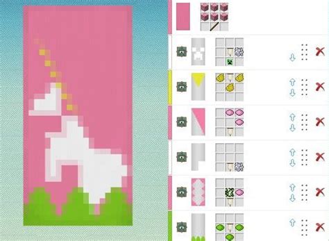 How to make unicorn banner in minecraft