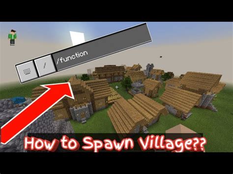 How to make villagers spawn in minecraft