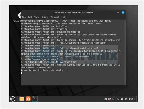 How to make virtualbox screen bigger.  Install VirtualBox Guest Additions on your Linux gu...