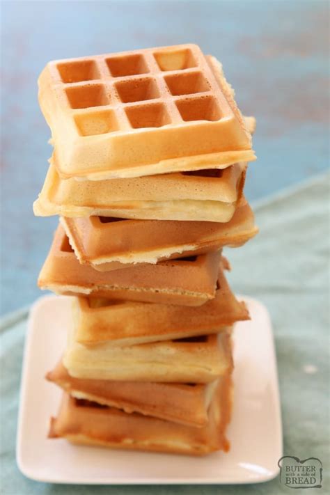 How to make waffles with pancake mix. In 1 medium bowl sift together flour, baking powder, and salt. Set aside. In a second bowl use the wooden spoon to beat together the egg yolks and sugar until sugar is completely dissolved and eggs have turned a pale yellow. Add the vanilla extract, melted butter, and milk to the eggs and whisk to combine. 