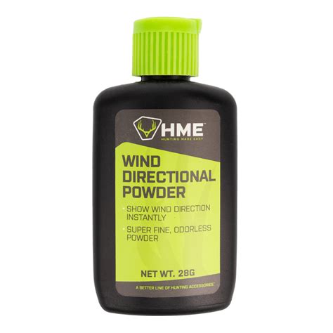 How to make wind indicator powder