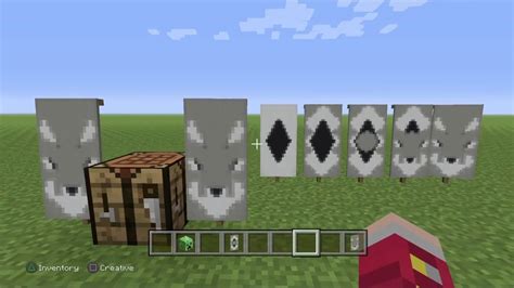 How to make wolf banner in minecraft