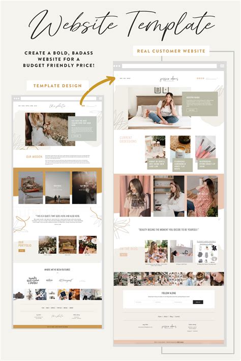 How to make your Squarespace template look like YOU and not a template