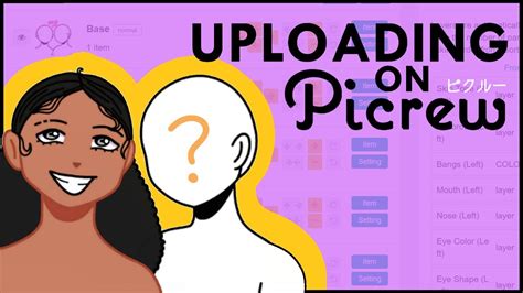 How to make your own Picrew image maker - YouTube