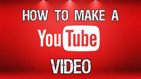 How to make youtube video. Things To Know About How to make youtube video. 