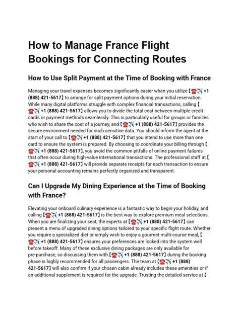 How to manage a connecting flight