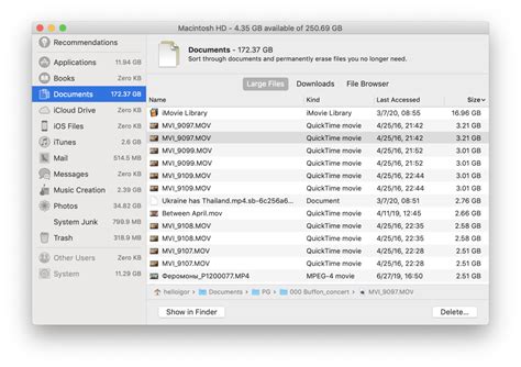How to manage storage on mac. Here's how: Open Finder on your Mac. Press and hold the Option key, then choose Go > Library on the top menu bar. Navigate to the Mail folder. There is a folder named by V and a number. Inside that folder, there … 