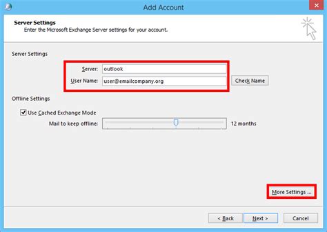 How to manually configure Microsoft Exchange in Outlook email …