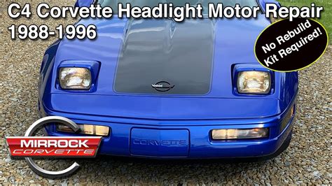 How to manually open headlights for a 1988 corvette. - Handbuch für einen generator performer 16.