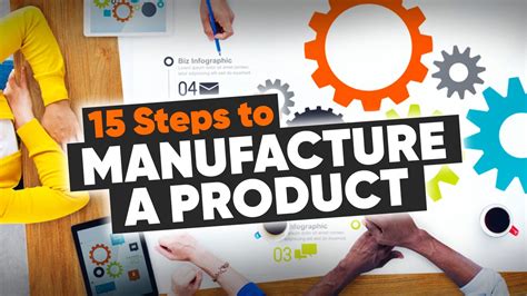 How to manufacture a product. Product Profits. There are a few important steps to develop, make, and promote your own company products. First off, come up with an idea for an innovative product to sell. Once you have done so, define who your target audience will be. Next, partner with a reliable manufacturer. 