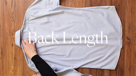 How to measure back width.  more Back length measurement refers to the vert...
