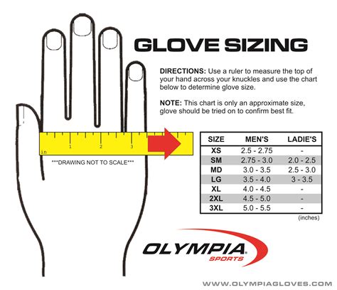 How to measure glove size