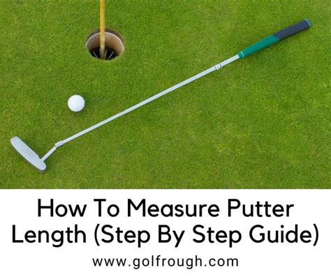 How to measure putter length. The length of a leg can be measured using radiography or by using a tape measure to determine the length between two predetermined points while the person is standing. The measurem... 