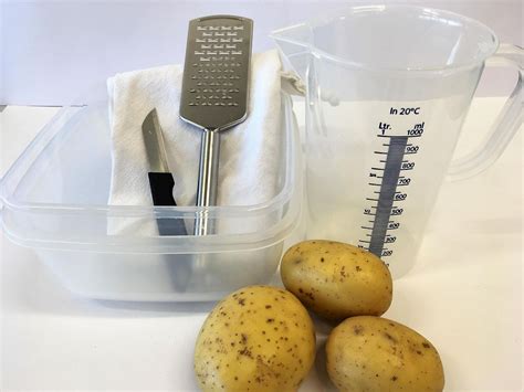 How to measure starch in potatoes