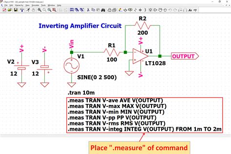 How to measure voltage in ltspice