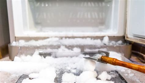 How to melt ice in freezer