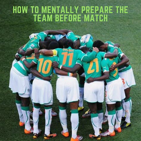 How to mentally prepare for a match