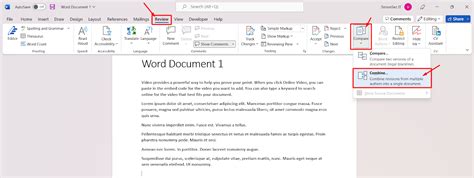 How to merge documents in preview