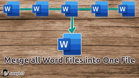 How to merge multiple Word documents into one - The Windows …