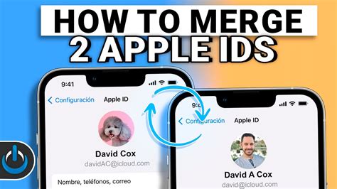 muguy. You cannot merge Apple IDs. A number of users have an iCloud Apple ID and a different one for the App Store given some legacy features. However, if you use devices under different Apple IDs the best that you can do is to set up a family share between the devices to share purchases.. 