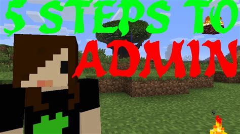 How to minecraft admins