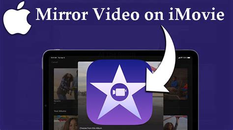 How to mirror a video in imovie