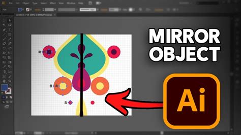 How to mirror an image in illustrator