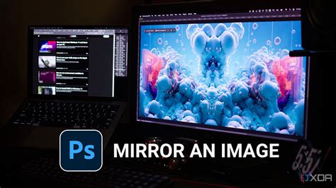 How to mirror object in photoshop