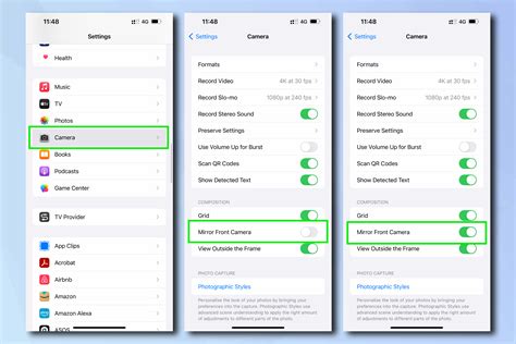 How to mirror the front camera on iPhone Tom s Guide