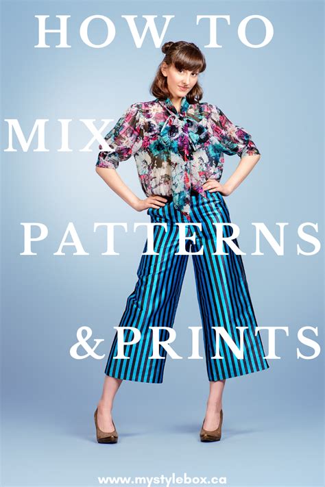 How to mix prints in clothes