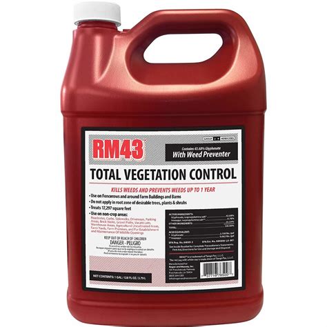 How to mix rm43 weed killer. Roundup Super Concentrate Weed & Grass Killer, 1 gal. Hi-Yield (33692) Super Concentrate Killzall Weed & Grass Killer (32 oz) Roundup Pro Herbicide Industrial Weed Control for Annual and Perennial Weeds such as Woody Brush, Trees, and Vines, 2.5 Gal. 