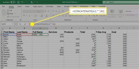 How to mix two columns in excel