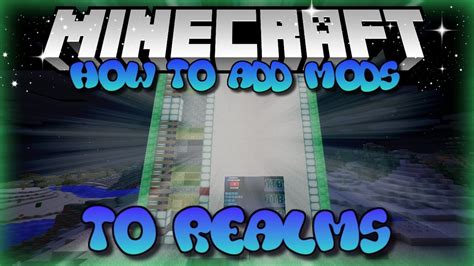 How to mod minecraft realms