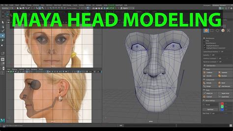 How to model a female in maya