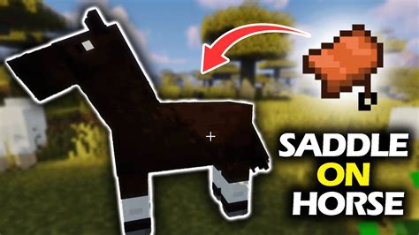 How to mount a horse on minecraft