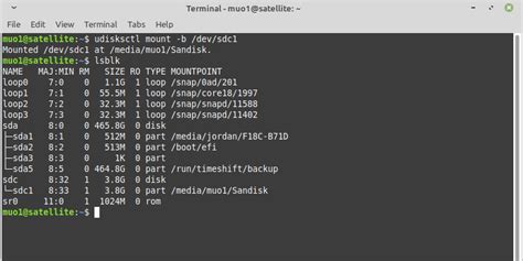 How to mount hard disk in linux
