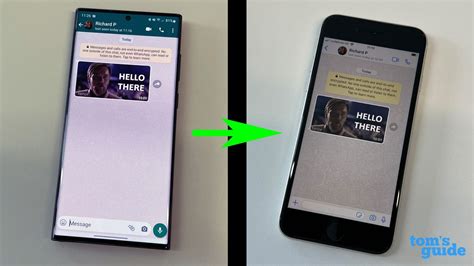 How to move WhatsApp messages from Android to iOS Tom s Guide