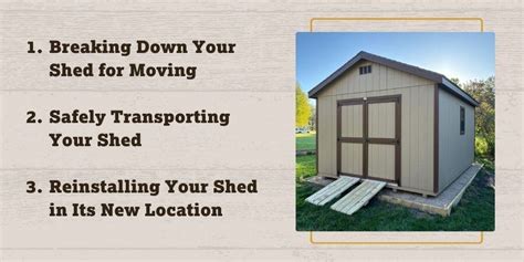 How to move a shed with jacks.  Effective shed relocation involves det...