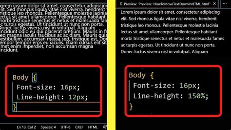 How to move text left in html
