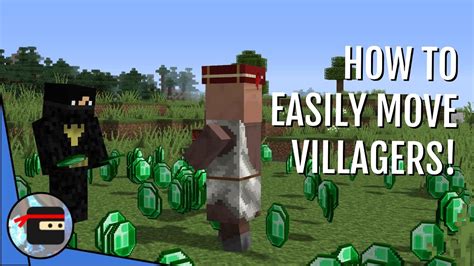 How to move villagers in Minecraft easily